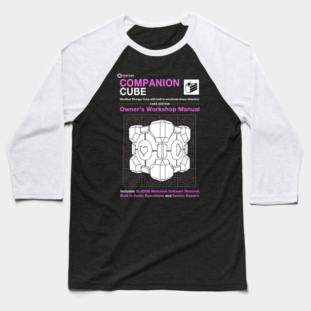 Cube Manual Baseball T-Shirt by drsimonbutler